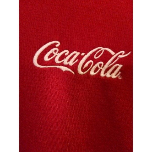 Coca Cola Cutter and Buck Dry Tec Polo Size Large - Picture 5 of 5
